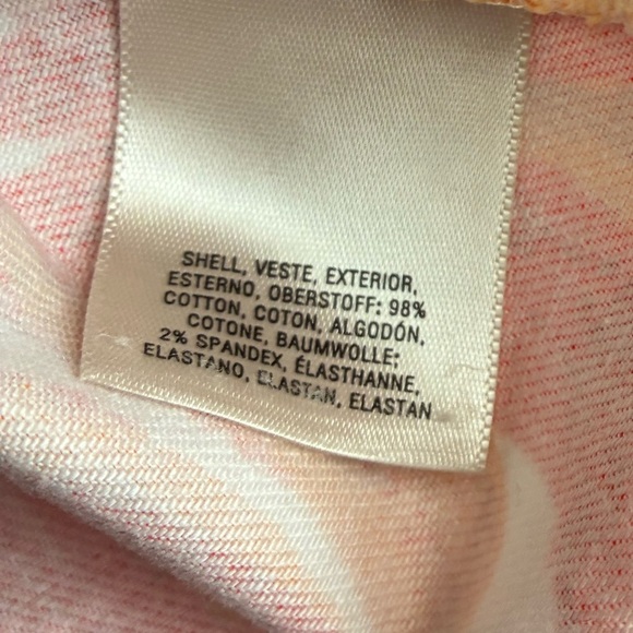 Maeve by Anthropologie Button up Banana Grove Denim Midi A-Line Skirt Orange 4 - Picture 11 of 13